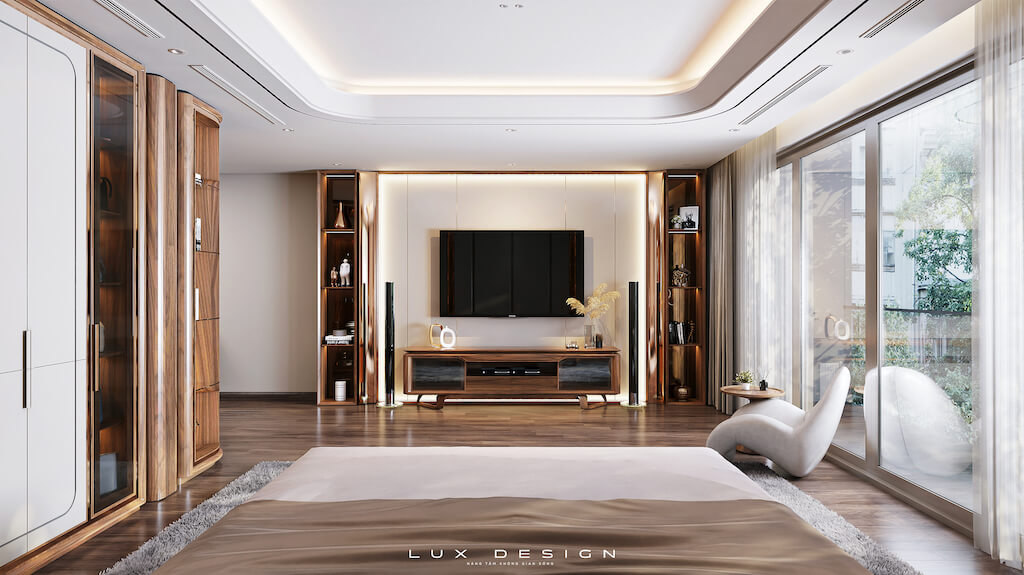 kệ tivi gỗ óc chó