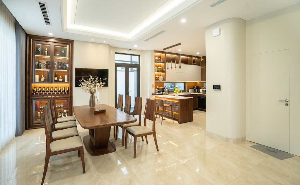 nội thất phòng bếp ăn