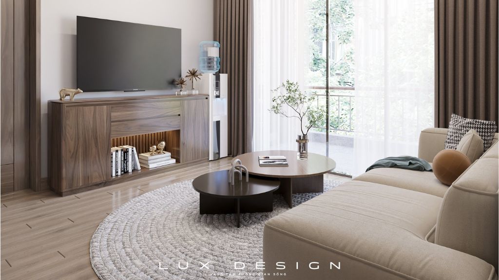 tủ tivi gỗ óc chó