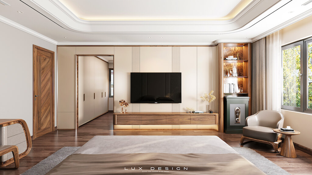 tủ tivi gỗ óc chó