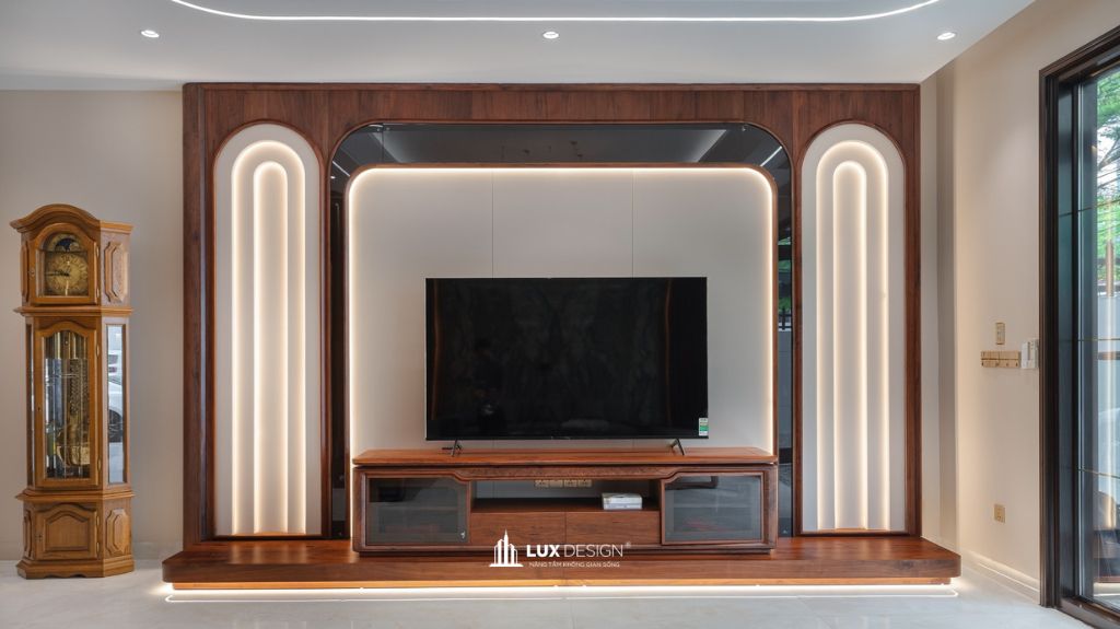 tủ tivi gỗ óc chó