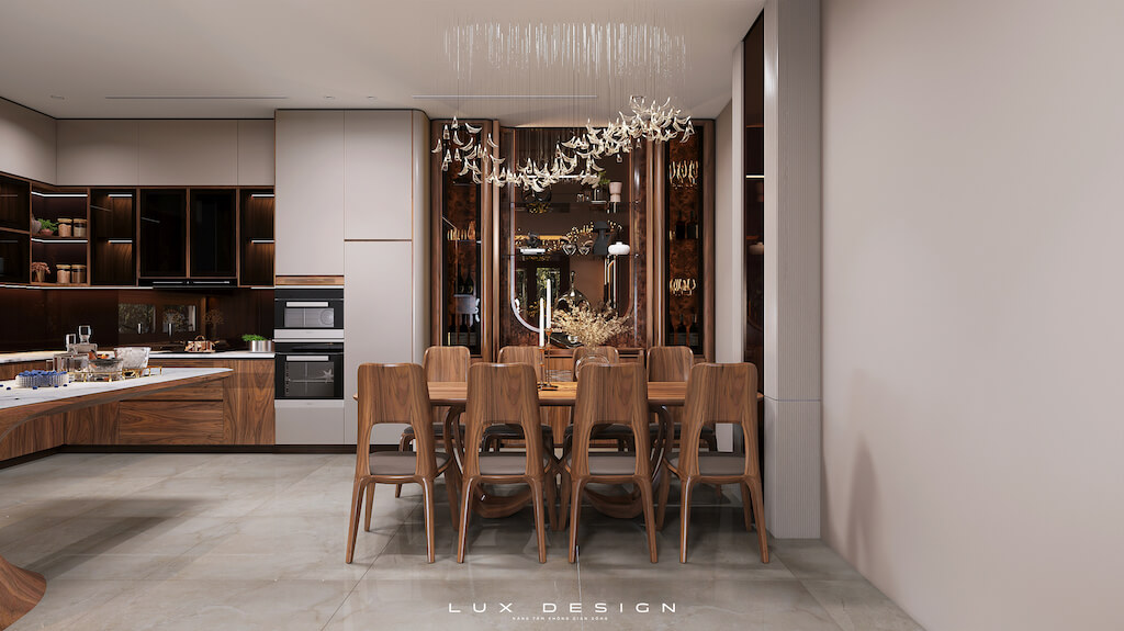 bàn ăn cho 8 người