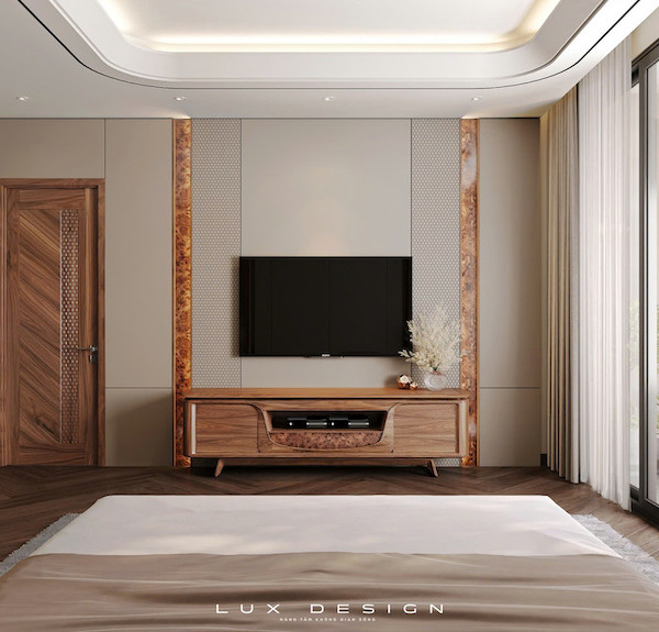 dự án biệt thự gỗ óc chó