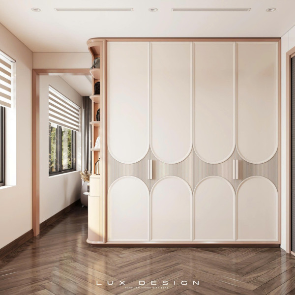 dự án biệt thự nội thất gỗ óc chó