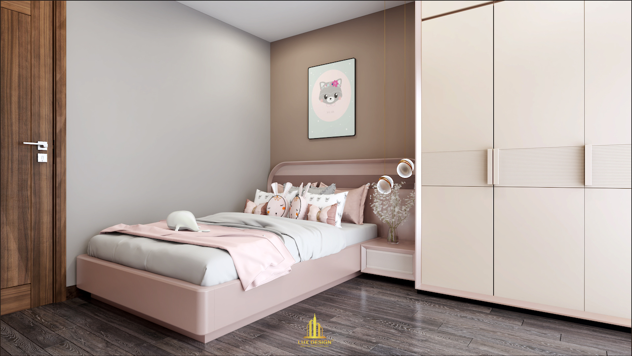 thiết kế phòng ngủ cho con gái