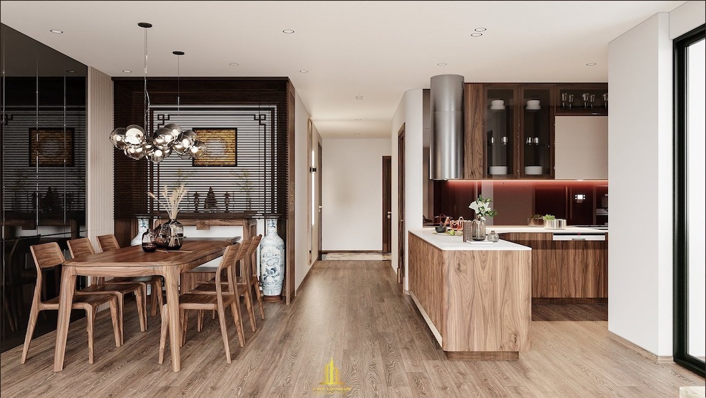 tủ thờ gỗ óc chó