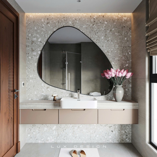 dự án biệt thự gỗ óc chó lux design