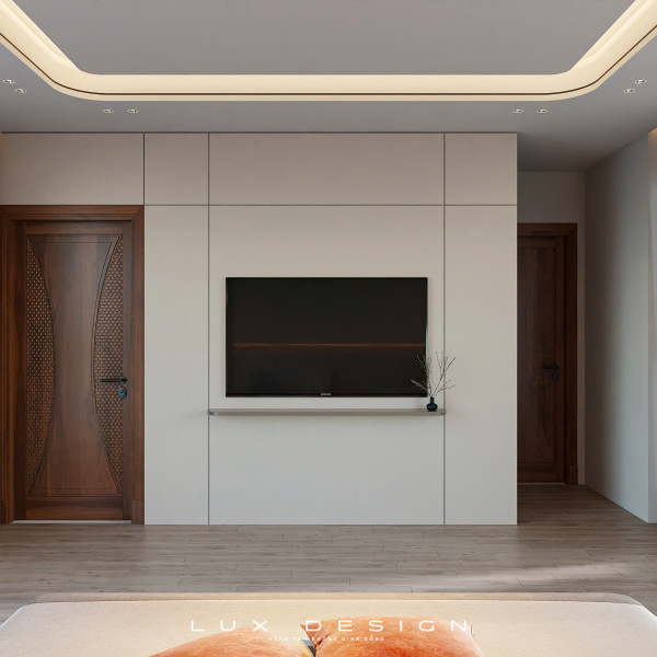 dự án biệt thự gỗ óc chó lux design