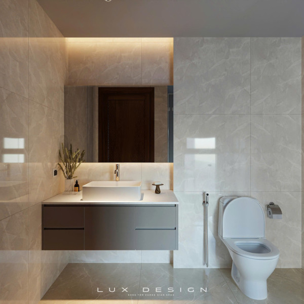 dự án biệt thự gỗ óc chó lux design