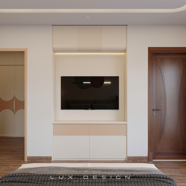 dự án biệt thự gỗ óc chó lux design