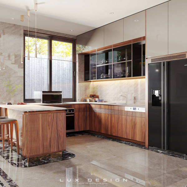 dự án biệt thự gỗ óc chó