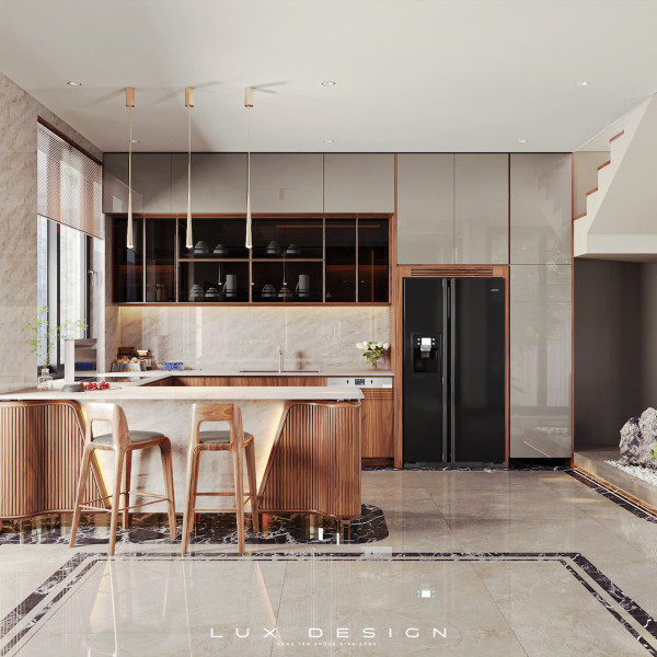 dự án biệt thự gỗ óc chó