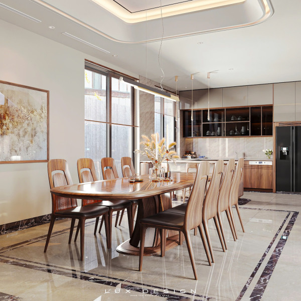 dự án biệt thự gỗ óc chó