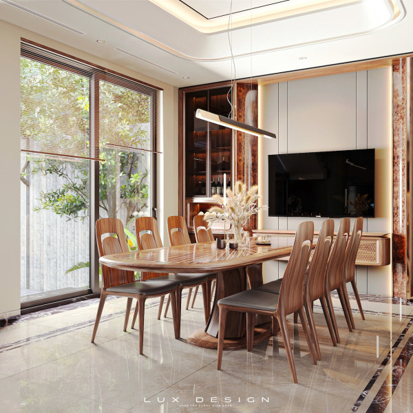 dự án biệt thự gỗ óc chó