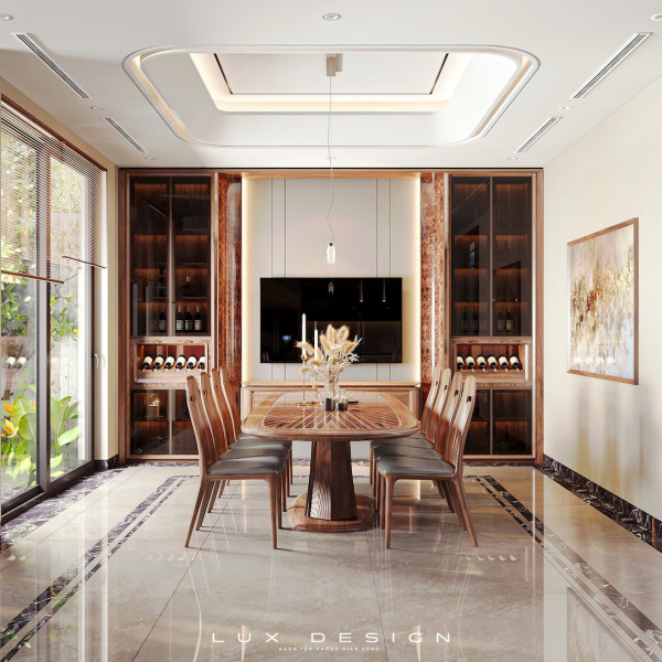 dự án biệt thự gỗ óc chó