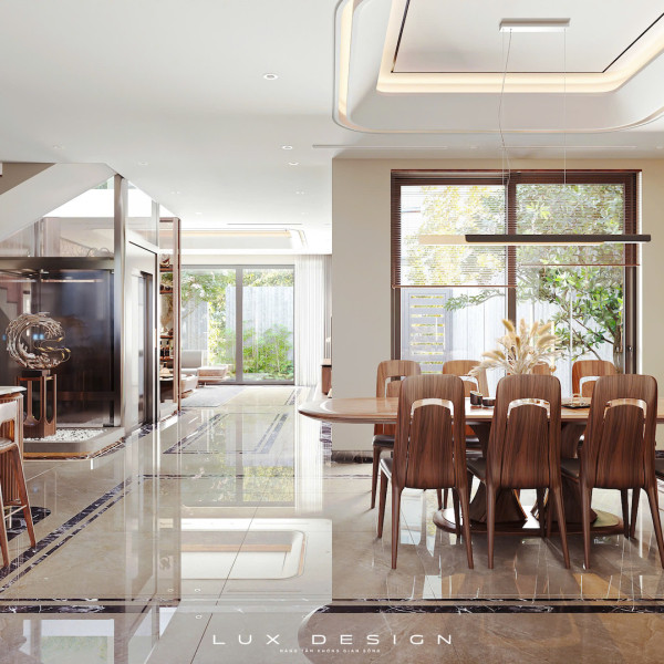 dự án biệt thự gỗ óc chó