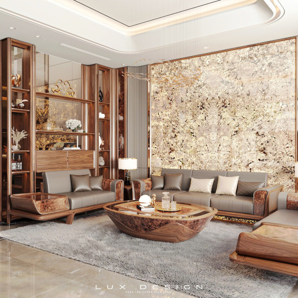 dự án biệt thự gỗ óc chó