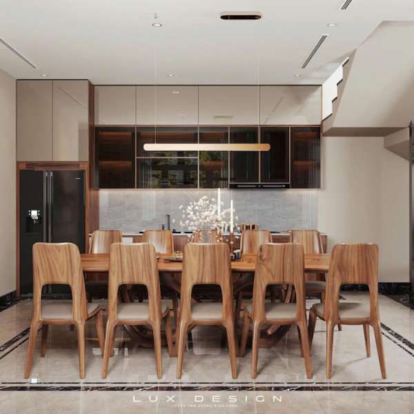 dự án biệt thự gỗ óc chó