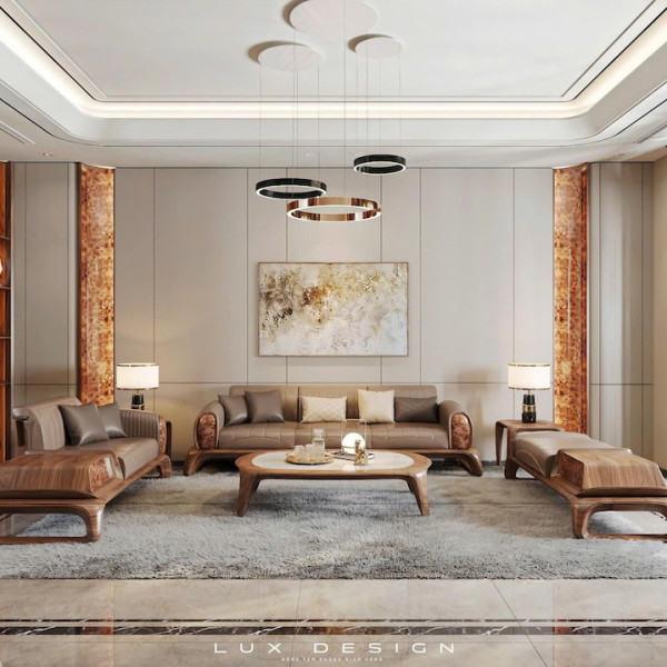 dự án biệt thự gỗ óc chó