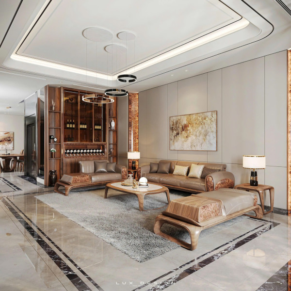 dự án biệt thự gỗ óc chó