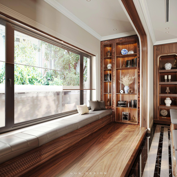 dự án biệt thự gỗ óc chó