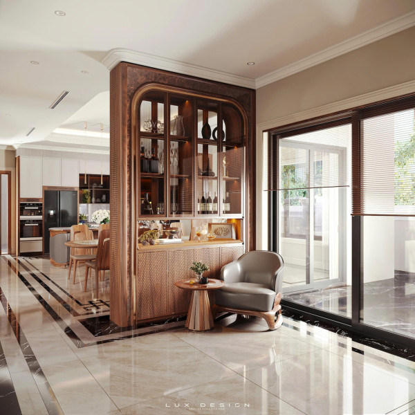 dự án biệt thự gỗ óc chó