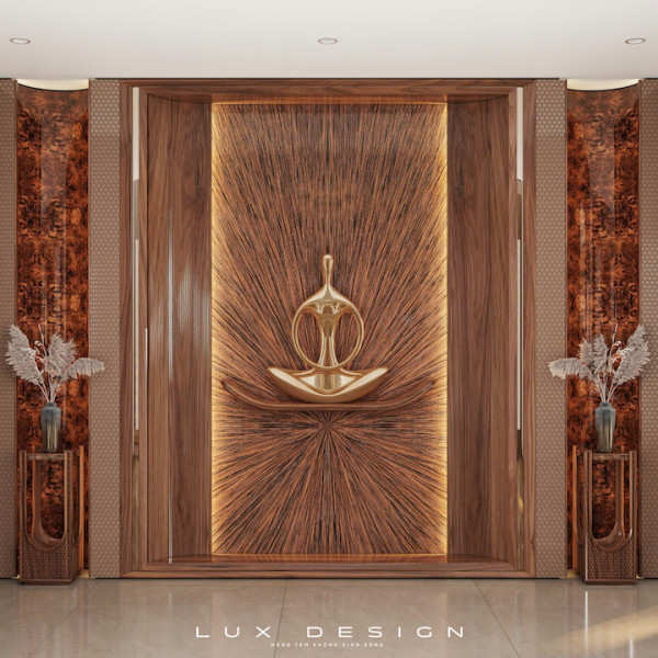 dự án biệt thự gỗ óc chó