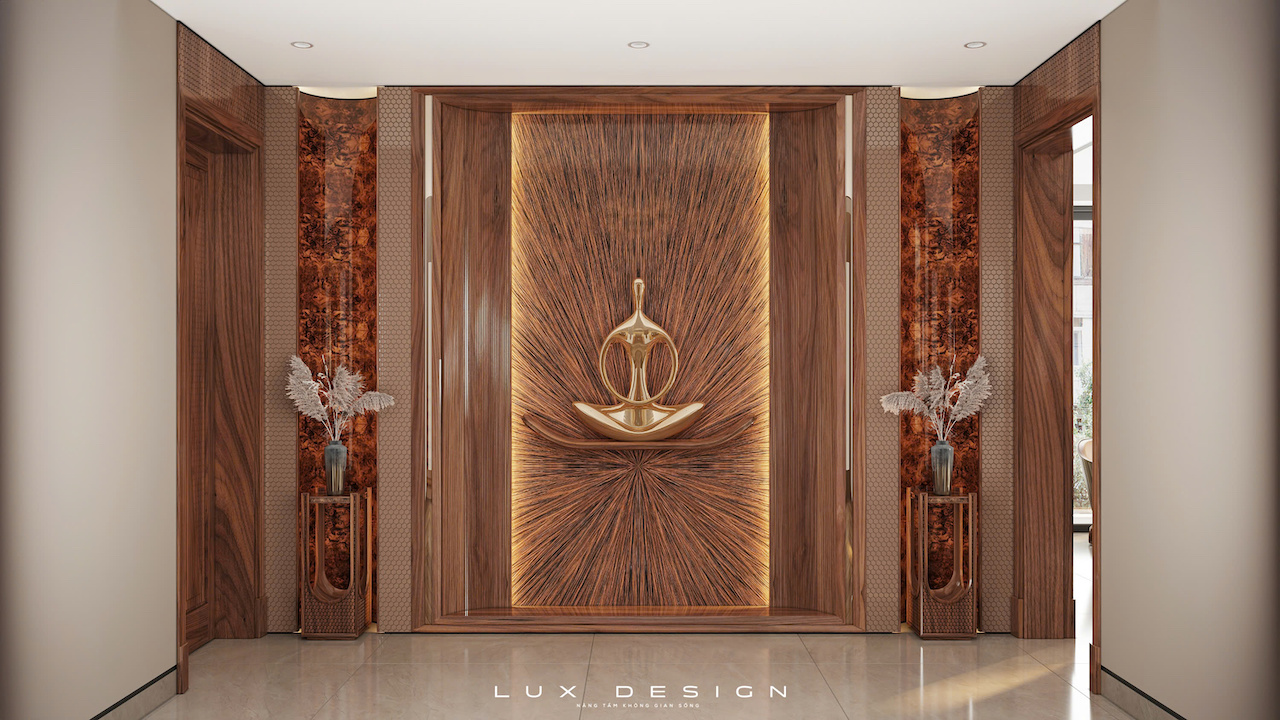 dự án biệt thự gỗ óc chó