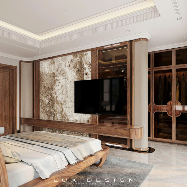 dự án biệt thự gỗ óc chó