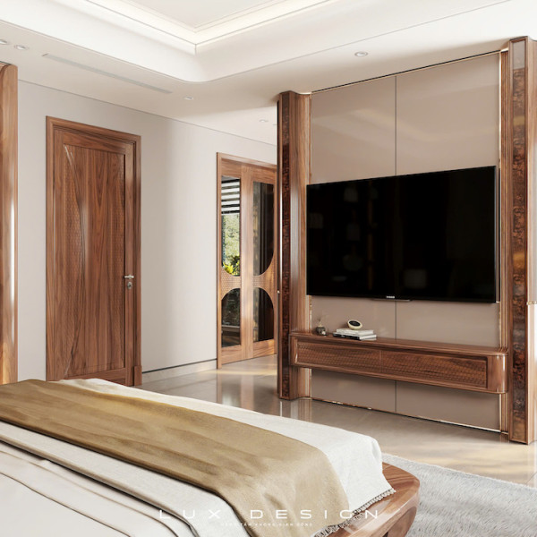 dự án biệt thự gỗ óc chó