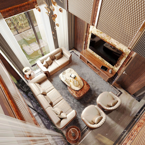 dự án biệt thự gỗ óc chó