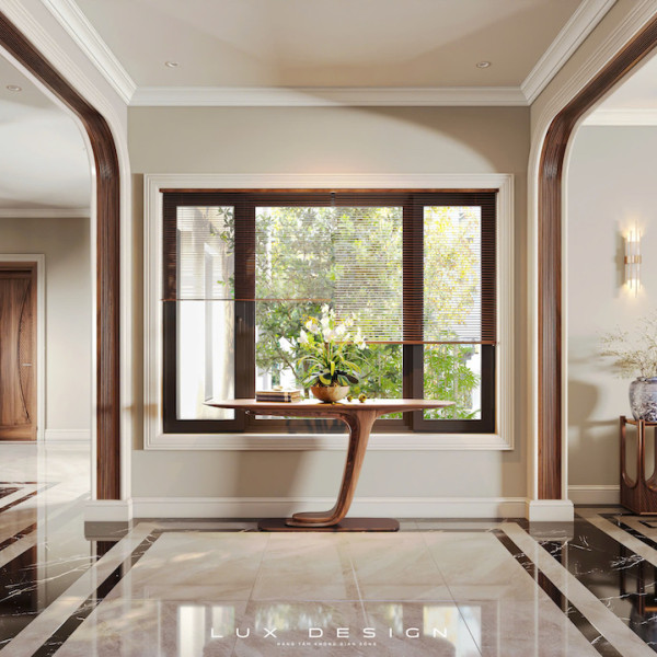 dự án biệt thự gỗ óc chó