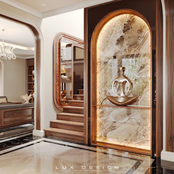 dự án biệt thự gỗ óc chó