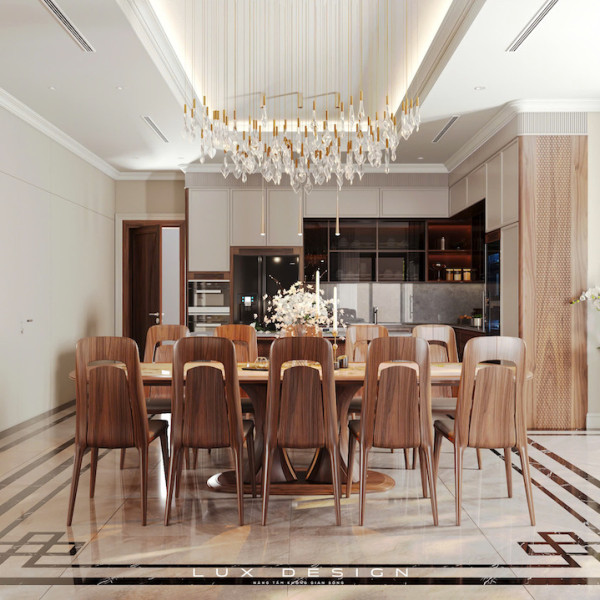 dự án biệt thự gỗ óc chó