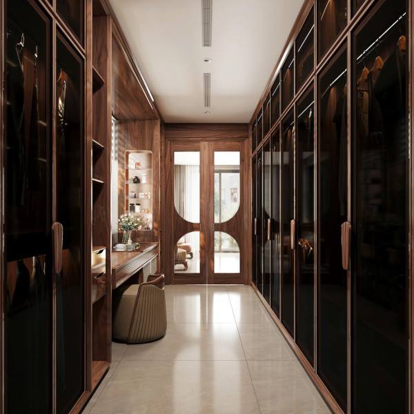 dự án biệt thự gỗ óc chó