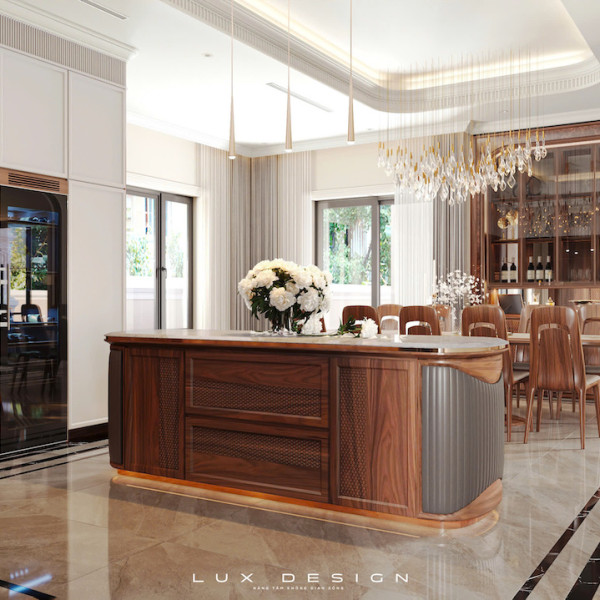 dự án biệt thự gỗ óc chó