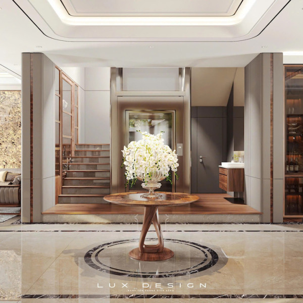 biệt thự gỗ óc chó