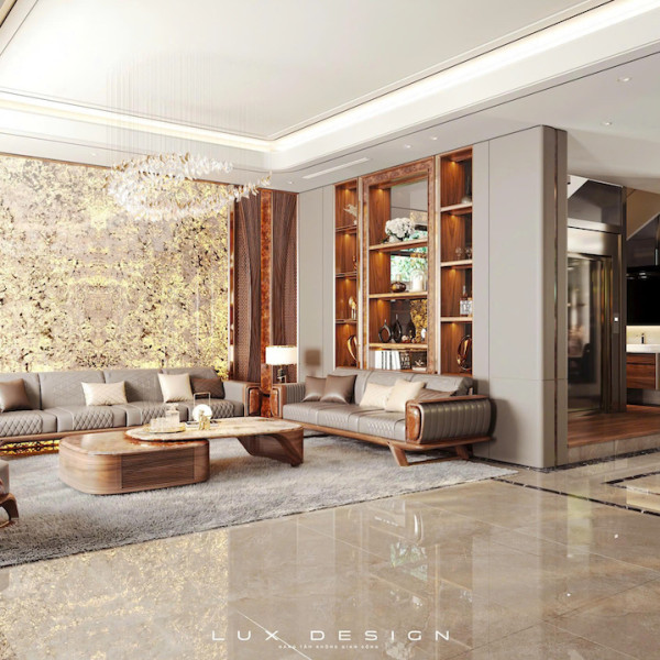 biệt thự gỗ óc chó