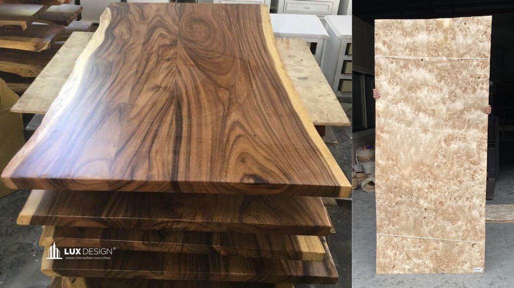 gỗ veneer óc chó