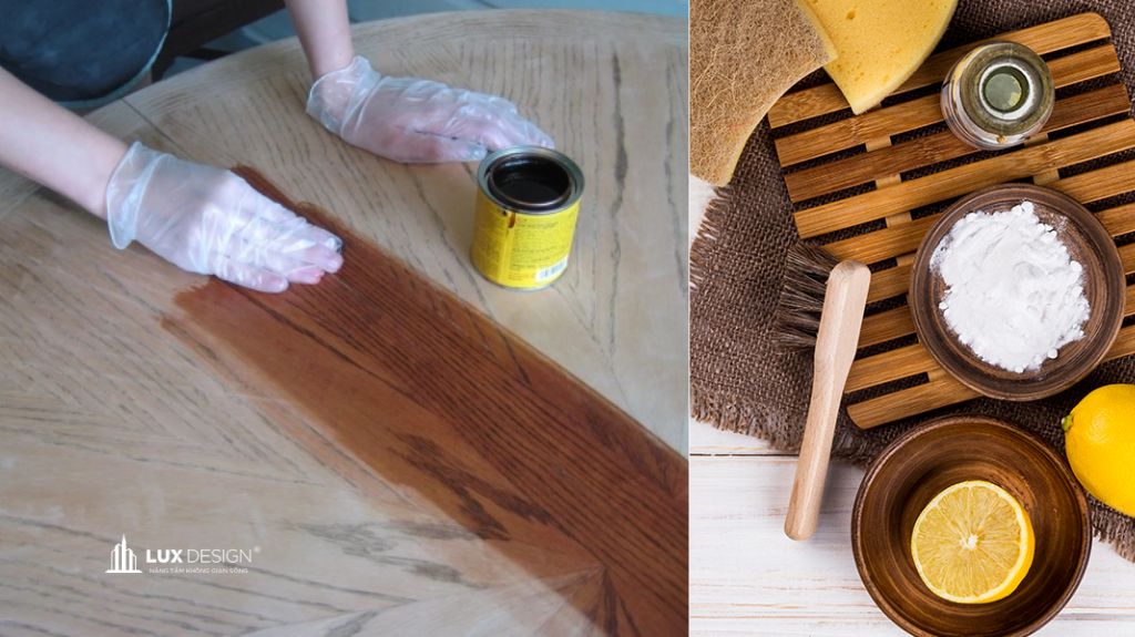 vệ sinh nội thất đồ gỗ