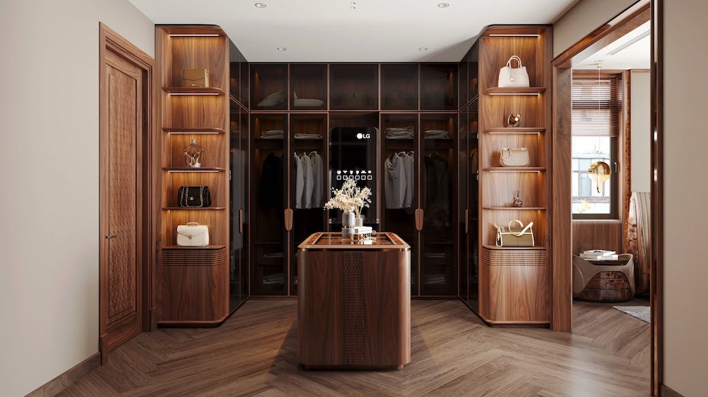 lux design gỗ óc chó